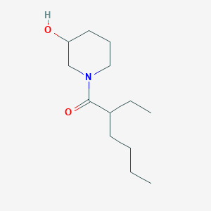 2-Ethyl-1-(3-hydroxypiperidin-1-yl)hexan-1-one