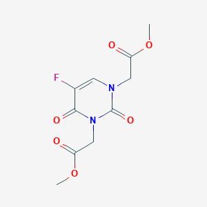 Dimethyl 2,2'-(5-fluoro-2,4-dioxopyrimidine-1,3(2H,4H)-diyl)diacetate