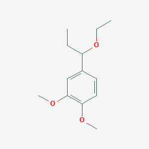 4-(1-Ethoxypropyl)-1,2-dimethoxybenzene