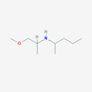 molecular formula C9H21NO B1462296 (1-Methoxypropan-2-yl)(pentan-2-yl)amine CAS No. 1019629-55-0