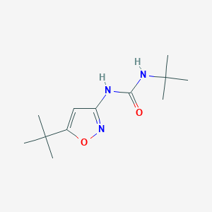 N-tert-Butyl-N'-(5-tert-butyl-1,2-oxazol-3-yl)urea