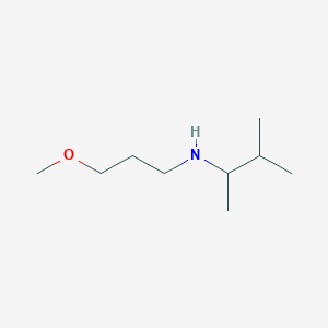 molecular formula C9H21NO B1462297 (3-Methoxypropyl)(3-methylbutan-2-yl)amine CAS No. 1042578-94-8