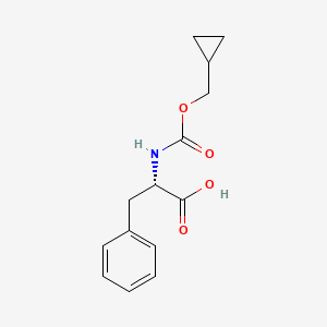 N-[(Cyclopropylmethoxy)carbonyl]-L-phenylalanine