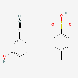 3-Ethynylphenol;4-methylbenzenesulfonic acid