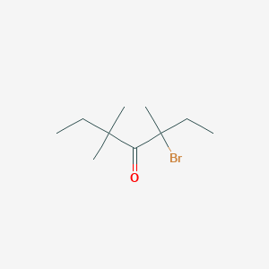 3-Bromo-3,5,5-trimethylheptan-4-one