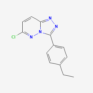 6-Chloro-3-(4-ethylphenyl)[1,2,4]triazolo[4,3-b]pyridazine