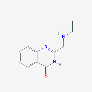 2-[(Ethylamino)methyl]-3,4-dihydroquinazolin-4-one