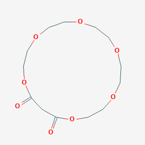 1,4,7,10,13,16-Hexaoxacyclononadecane-17,19-dione