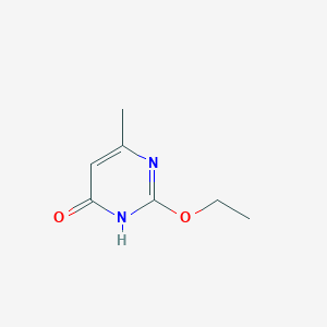 molecular formula C7H10N2O2 B1462317 2-Ethoxy-4-hydroxy-6-methylpyrimidine CAS No. 55996-04-8