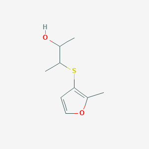 3-[(2-Methylfuran-3-yl)sulfanyl]butan-2-ol