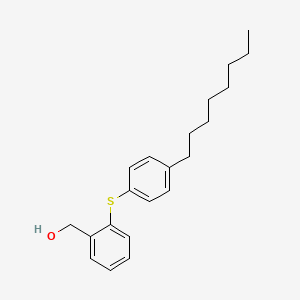 {2-[(4-Octylphenyl)sulfanyl]phenyl}methanol