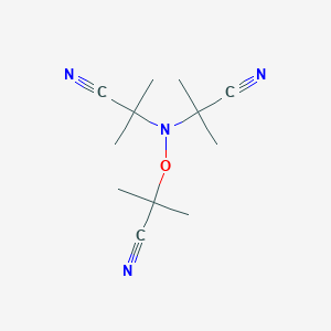 Propanenitrile, 2,2'-[(1-cyano-1-methylethoxy)imino]bis[2-methyl-