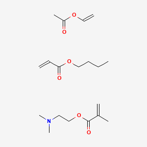 Butyl prop-2-enoate;2-(dimethylamino)ethyl 2-methylprop-2-enoate;ethenyl acetate