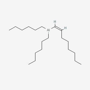 (Z)-Dihexyloct-1-enylaluminium