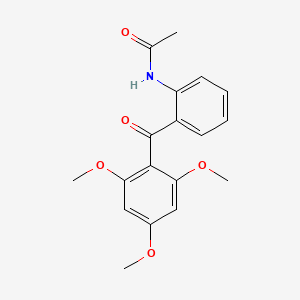 Acetamide, N-[2-(2,4,6-trimethoxybenzoyl)phenyl]-