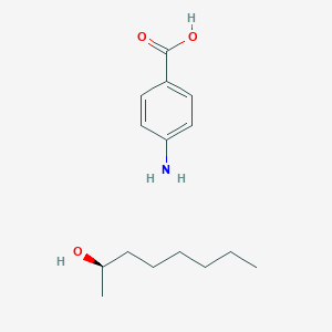 4-aminobenzoic acid;(2R)-octan-2-ol