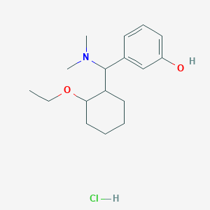 3-[Dimethylamino-(2-ethoxycyclohexyl)methyl]phenol;hydrochloride