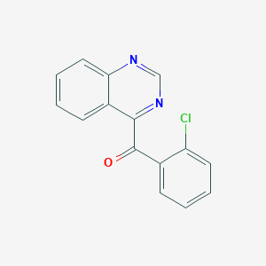 Methanone, (2-chlorophenyl)-4-quinazolinyl-