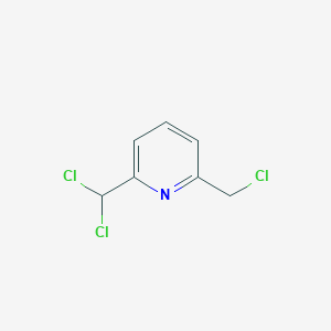 2-(Chloromethyl)-6-(dichloromethyl)pyridine