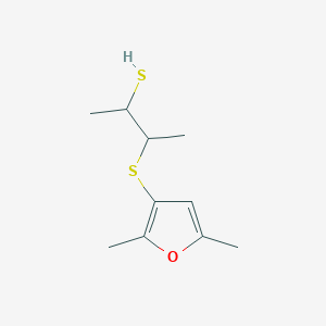 3-[(2,5-Dimethylfuran-3-yl)sulfanyl]butane-2-thiol