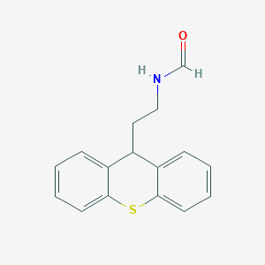 N-[2-(9H-Thioxanthen-9-YL)ethyl]formamide