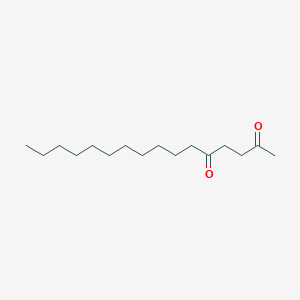 Hexadecane-2,5-dione