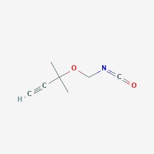 3-(Isocyanatomethoxy)-3-methylbut-1-yne