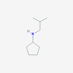N-(2-methylpropyl)cyclopentanamine