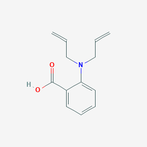 2-[Bis(prop-2-en-1-yl)amino]benzoic acid