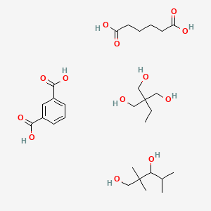 Benzene-1,3-dicarboxylic acid;2-ethyl-2-(hydroxymethyl)propane-1,3-diol;hexanedioic acid;2,2,4-trimethylpentane-1,3-diol