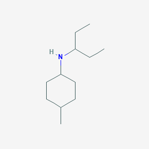 4-Methyl-N-(pentan-3-YL)cyclohexan-1-amine