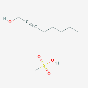 Methanesulfonic acid;oct-2-yn-1-ol