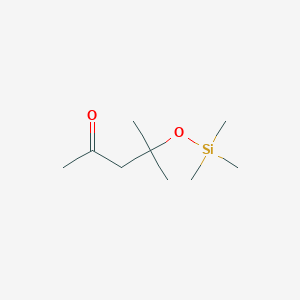 Pentane, 2-methyl-4-keto-2-trimethylsiloxy-