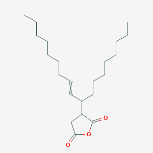 molecular formula C22H38O3 B14624471 3-(Octadec-10-EN-9-YL)oxolane-2,5-dione CAS No. 58200-31-0