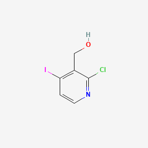 molecular formula C6H5ClINO B1462456 (2-Chloro-4-iodopyridin-3-yl)methanol CAS No. 884494-44-4