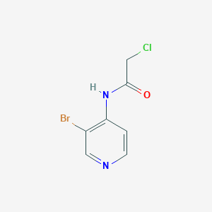 N-(3-Bromopyridin-4-YL)-2-chloroacetamide