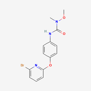 N'-{4-[(6-Bromopyridin-2-yl)oxy]phenyl}-N-methoxy-N-methylurea