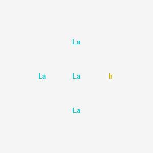 molecular formula IrLa4 B14624708 Iridium--lanthanum (1/4) CAS No. 54652-82-3