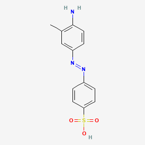 4-[(E)-(4-Amino-3-methylphenyl)diazenyl]benzene-1-sulfonic acid