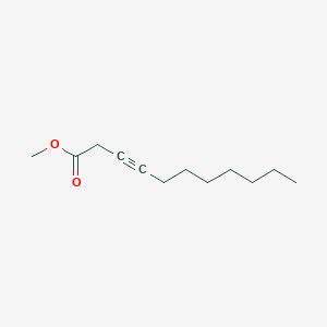 molecular formula C12H20O2 B14624751 Methyl undec-3-ynoate CAS No. 58743-32-1