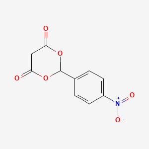 2-(4-Nitrophenyl)-1,3-dioxane-4,6-dione