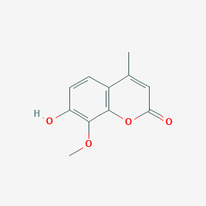 7-hydroxy-8-methoxy-4-methyl-2H-1-benzopyran-2-one