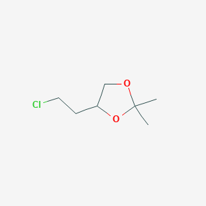 4-(2-Chloroethyl)-2,2-dimethyl-1,3-dioxolane