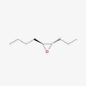 molecular formula C9H18O B14624995 (2S,3S)-2-Butyl-3-propyloxirane CAS No. 56740-09-1