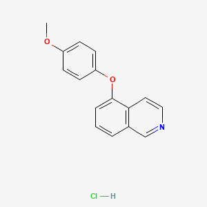 5-(4-Methoxyphenoxy)isoquinoline;hydrochloride