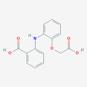 2-[2-(Carboxymethoxy)anilino]benzoic acid