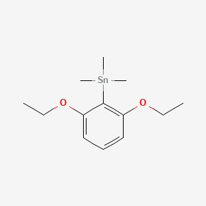 (2,6-Diethoxyphenyl)(trimethyl)stannane