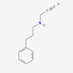 N-(3-Phenylpropyl)prop-2-yn-1-amine