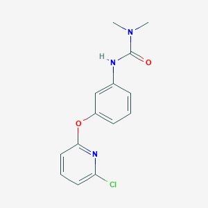 N'-{3-[(6-Chloropyridin-2-yl)oxy]phenyl}-N,N-dimethylurea