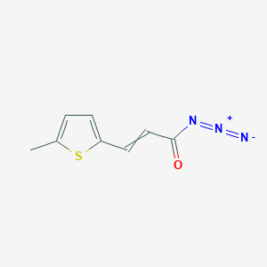 3-(5-Methylthiophen-2-yl)prop-2-enoyl azide